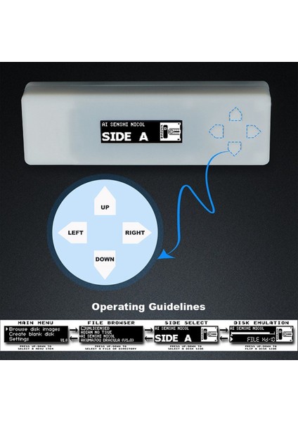 Fdskey Dısk Sistemi Için Av Fc Famıcom Konsolu Siyah Için OLED Ekranlı Emulator+Bellek Kartı (Yurt Dışından)