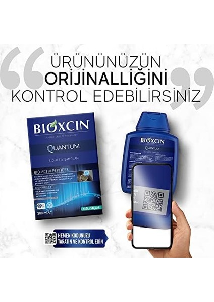 Bioxcin Quantum Bio-Activ Yağlı Saçlar Için 3 Al 2 Öde Şampuan (3 x 300 Ml)
