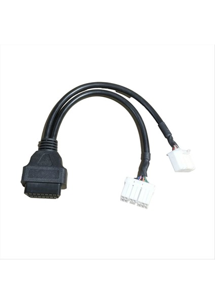 Tesla Konnektörü Için Obd2 Tesla Için 16-Pin 1 Ila 2 Konektör Obd Çift Kafalı Dönüşüm Hattı (Yurt Dışından)