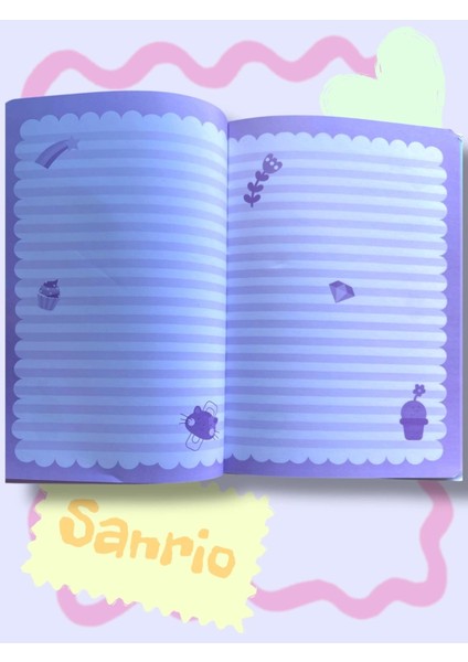 Sanrio Karakterli Yumşak 3D Kapaklı 80 Yaprak Özel Ajanda Defter, Kuromi, My Melody, Cinnamaroll fiyatları