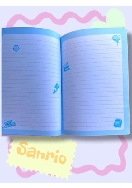 Sanrio Karakterli Yumşak 3D Kapaklı 80 Yaprak Özel Ajanda Defter, Kuromi, My Melody, Cinnamaroll fırsatları