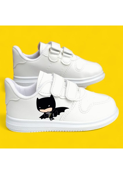 Maskeli Baskılı Erkek Çocuk Spor Ayakkabı Sneaker