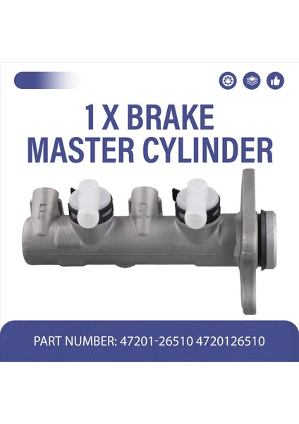 47201-26530 Toyota Hıace Van Bilgisten LH102 LH104 4720126530 Için Araba Freni Ana Silindir (Yurt Dışından) fırsatları