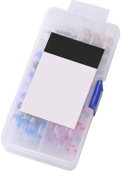 200PCS Lehim Conta Isı Büzülme Popo Konektörleri Terminaller Elektrik Bakır Kasalı (70RED 60 Blue 50WHITE 20YELLOW) (Yurt Dışından) fiyatları