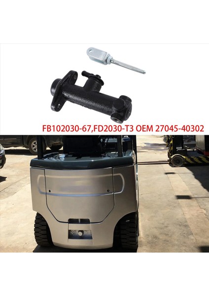 Forklift Parçaları Fren Sistemi Tcm FB10/20/30-6/7 FD20/30-T3 27045-40302 Için Itme Çubuğu ile Fren Ana Silindiri (Yurt Dışından) fırsatları