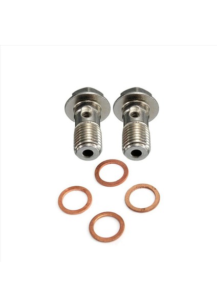 8x Paslanmaz M10 x 1 25 Banjo Cıvataları Fren Ana Silindir Vidalı Fren Hortumu Kaliper Cıvatası Hidrolik Debriyaj Vidası (Yurt Dışından) fırsatları