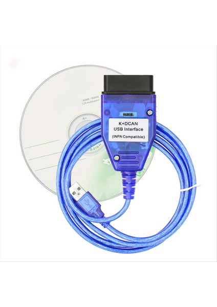 Arayüz USB Obd2 Inpa/edıabas K+Dcan Bmw Için 1998&#39 Den 20013&#39 E Kadar (Omnitec Arayüzünde Olduğu Gibi Tüm Işlevler) B (Yurt Dışından)