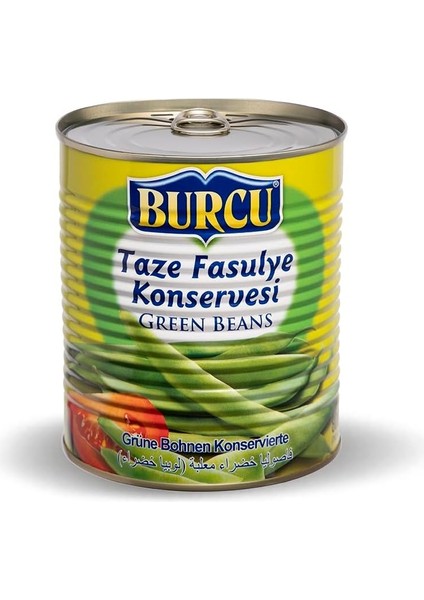 Burcu Taze Fasulye Konservesi 800G