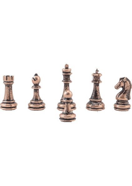 Metal Klasik Satranç Takımı Antik ve El Yapımı Düz Masif Ahşap Satranç Tahtası modelleri