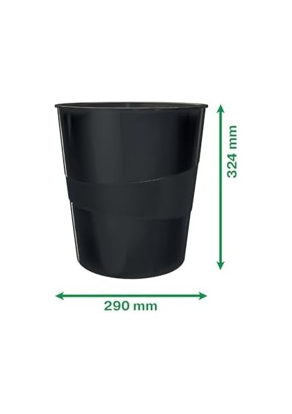 Recycle Cöp Kovası 15L Siyah fiyatları