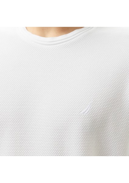 Erkek Beyaz Regular Fit T-Shirt indirimleri