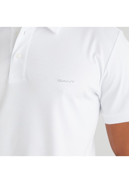 Erkek Beyaz Slim Fit Polo indirimleri