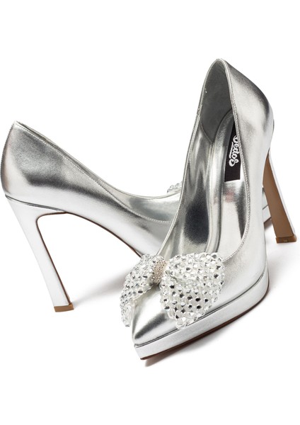 Kadın Taşlı Fiyonklu Platform Ayakkabı 6030 modelleri