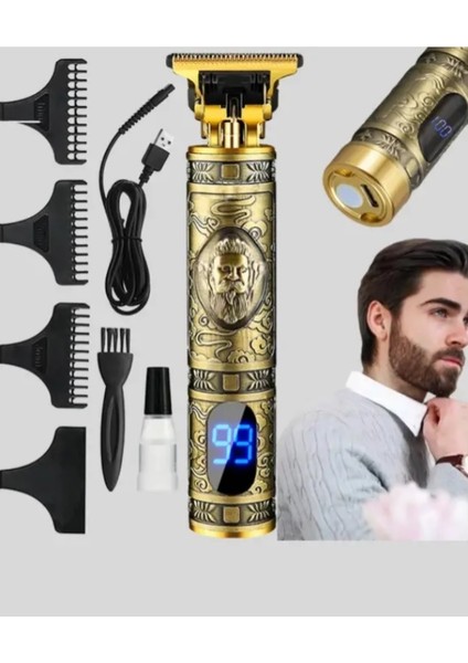 Kablosuz Şarjlı Profesyonel Tıraş Makinesi – 1800 Mah Lityum Pil fırsatları