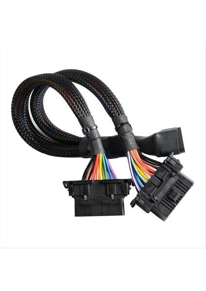 16PIN Obd2 Erkek Ila Çift Kadın Dönüştürülmüş Kablo Obd2 Y-Cable Car Teşhis Araç Obd2 Otomatik Takım Konnektörü (Yurt Dışından) fiyatları
