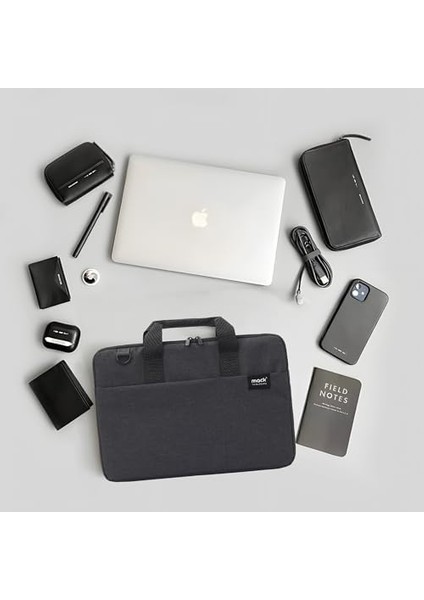 Mack Cityfit MCC-703 Laptop Çantası, Erkekler ve Kadınlar Için Profesyonel Bilgisayar Çantası, 15.6 Inç Notebook Çantası, Evrak Çantası, Siyah modelleri