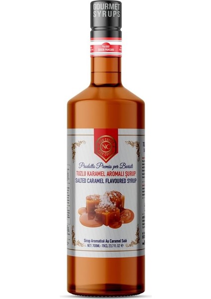 Nish Tuzlu Karamel Aromalı Şurup 700 ml - Cam Şişe fiyatları