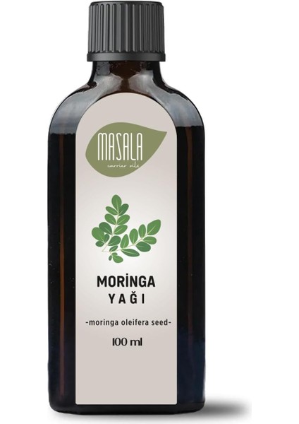 Moringa Yağı 100 Ml. (Moringa Seed Oil) Soğuk Pres