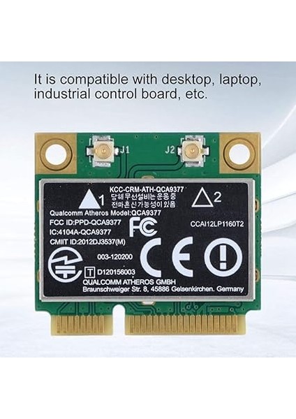 2,4 Ghz 5 Ghz Çift Bant Pcı Express (Pcıe) Kablosuz Adaptör -Pcıe Wifi Kartı -Pcıe Kablosuz Kart -Pcıe Wi-Fi Adaptörü Qualcomm Atheros Kablosuz Ağ Adaptörü indirimleri