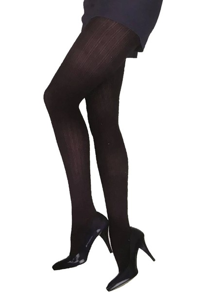 Daymod Kadın Zerde Desenli Micro Külotlu Çorap