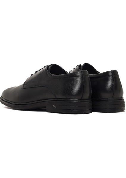 Erkek Siyah Bağcıklı Deri Casual Ayakkabı 25WFD750218 indirimleri