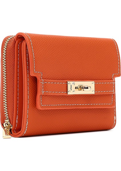 Kadın Turuncu Baskılı Cüzdan 000A2D5619CV fırsatları