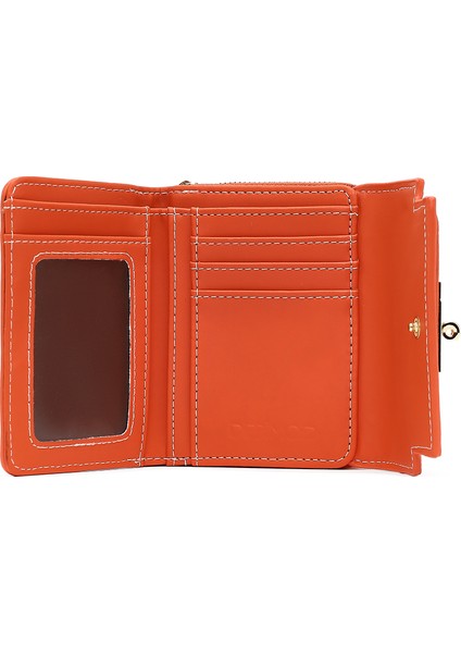Kadın Turuncu Baskılı Cüzdan 000A2D5619CV indirimleri