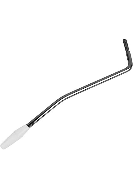 Tekli Tremolo Kol Çubuğu, Parlak Kaplama Elektro Gitar Tremolo Kolu Müzik Enstrümanlarını Akort Etmek Için Yüksek Sertlik (Siyah Çubuk Beyaz Kulp) modelleri