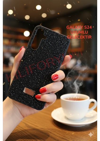 Samsung Galaxy S24 / S25 Kılıf Diamond Lüx Taşlı Parıltılı / Içi Kadife Astar – Premium Serisi