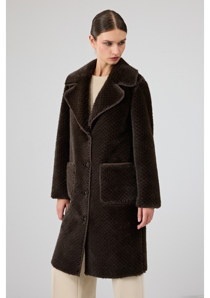 Corvara Kadın Kahverengi Teddy Kaban 25WGP5316FF fiyatları