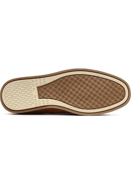 Kadın Taba Tokalı Süet Deri Comfort Loafer 25AFD154010 fırsatları