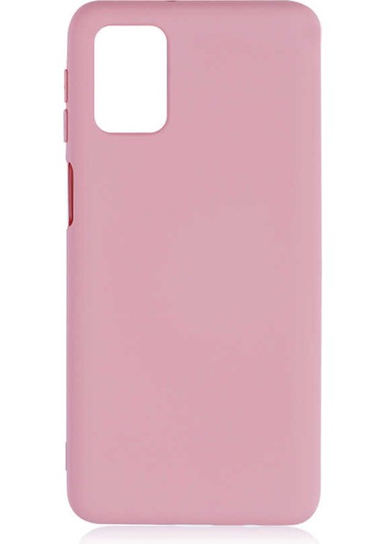 Galaxy M31S Kılıf Mrsa Mara Laaakan Kapak-Pembe Açık