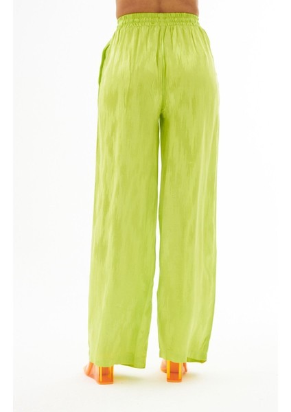 Jakarlı Kumaş Desenli Rahat Kalıp Pantolon indirimleri