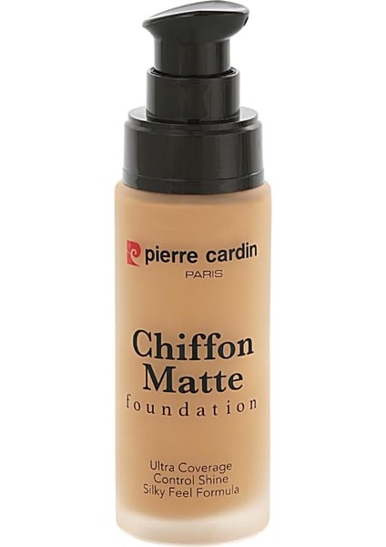 Pierre Cardin Chiffon Touch Mat Görünüm Veren Fondöten - 402 -Light