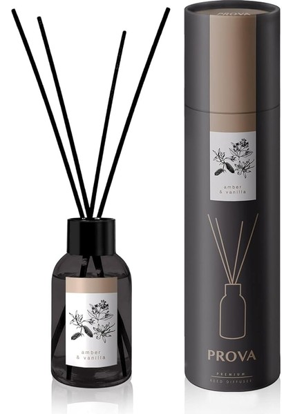 Bambu Çubuklu Oda Kokusu Amber ve Vanilya Ferahlýðý 100ML