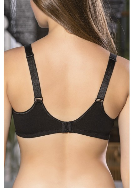 Siyah Anne Için Konforlu Emzirme Sütyeni,pamuklutelsiz,süngersiz, Mom Bra fiyatları