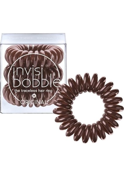 Original Pretzel Brown 3'lü Saç Tokası