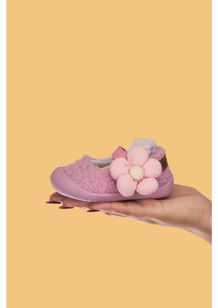 Lebom Kız Bebek ve Çocuk Taba Ortopedik Kaymaz Taban Günlük Babet Ayakkabı - Esnek ve Rahat Kalıp modelleri