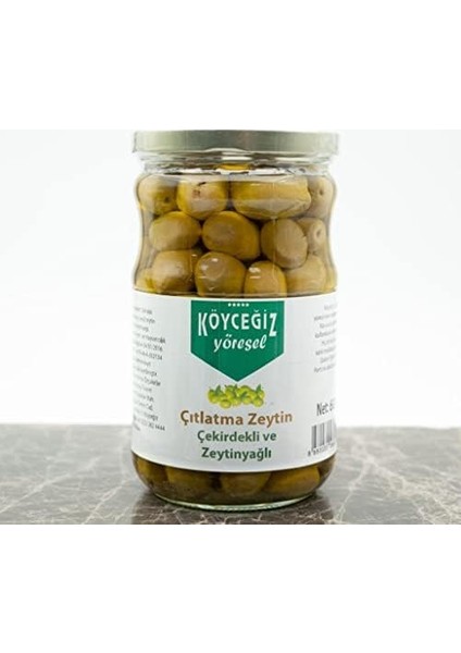Kb Köyceğiz Yöresel Ekincik Çıtlatma Zeytin 600 G