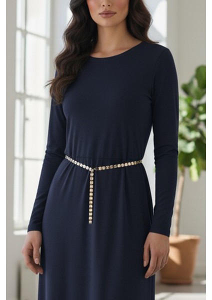 Pınkmark Kadın Gold Retro Ayarlanabilir Zincir Kemer PMKM25769 fırsatları