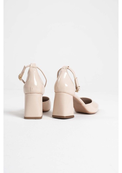 Doren Bej Rugan Kadın Topuklu Ayakkabı indirimleri