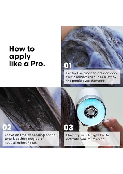 L&apos;oreal Professionnel Paris Serie Expert Vitamino Color Spectrum Sarı Saçlar Için Sarı Tonlarını Nötralize Edici Mor Şampuan 300ML fiyatları