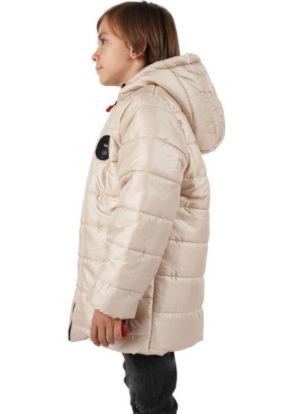 İçi Kürklü Su ve Rüzgar Geçirmez Erkek Çocuk Mont