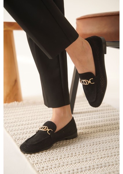 Sally Kadın Siyah Toka Detaylı Ayakkabı fiyatları