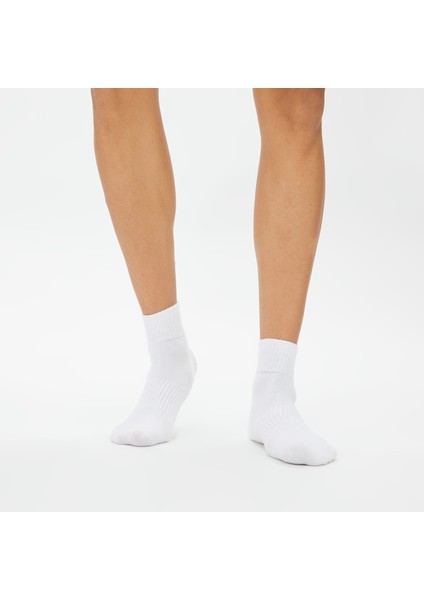 Unıted4 Core Unisex Beyaz 3'lü Çorap modelleri