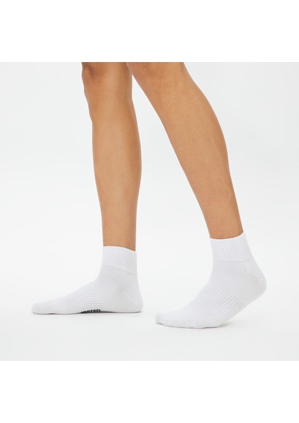 Unıted4 Core Unisex Beyaz 3'lü Çorap fırsatları