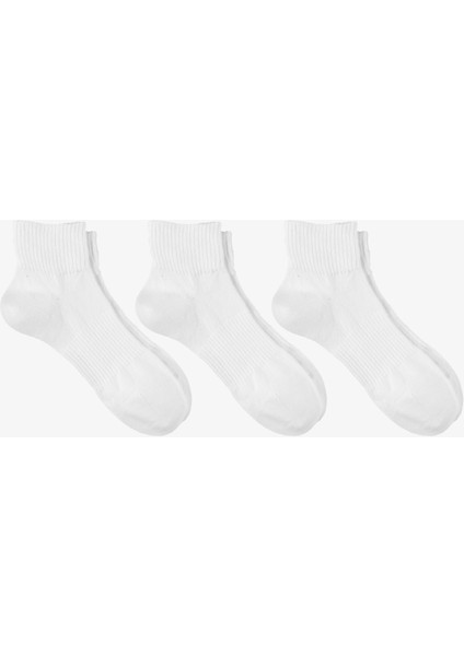 Unıted4 Core Unisex Beyaz 3'lü Çorap indirimleri