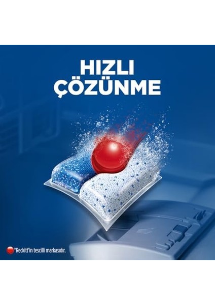 Finish Quantum 50 Kapsül Bulaşık Makinesi Deterjanı Tableti (1 x 50 Kapsül) modelleri