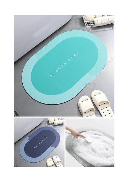 Boy Su Emici 55X35 cm Ayak Kaıydırmaz Ev Dış Kapı Girş Leke Tutmaz Süper Emme fiyatları