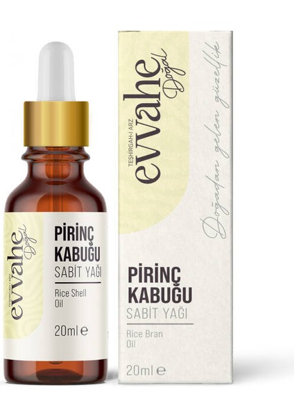 Pirinç Kabuğu Yağı 20ml fırsatları